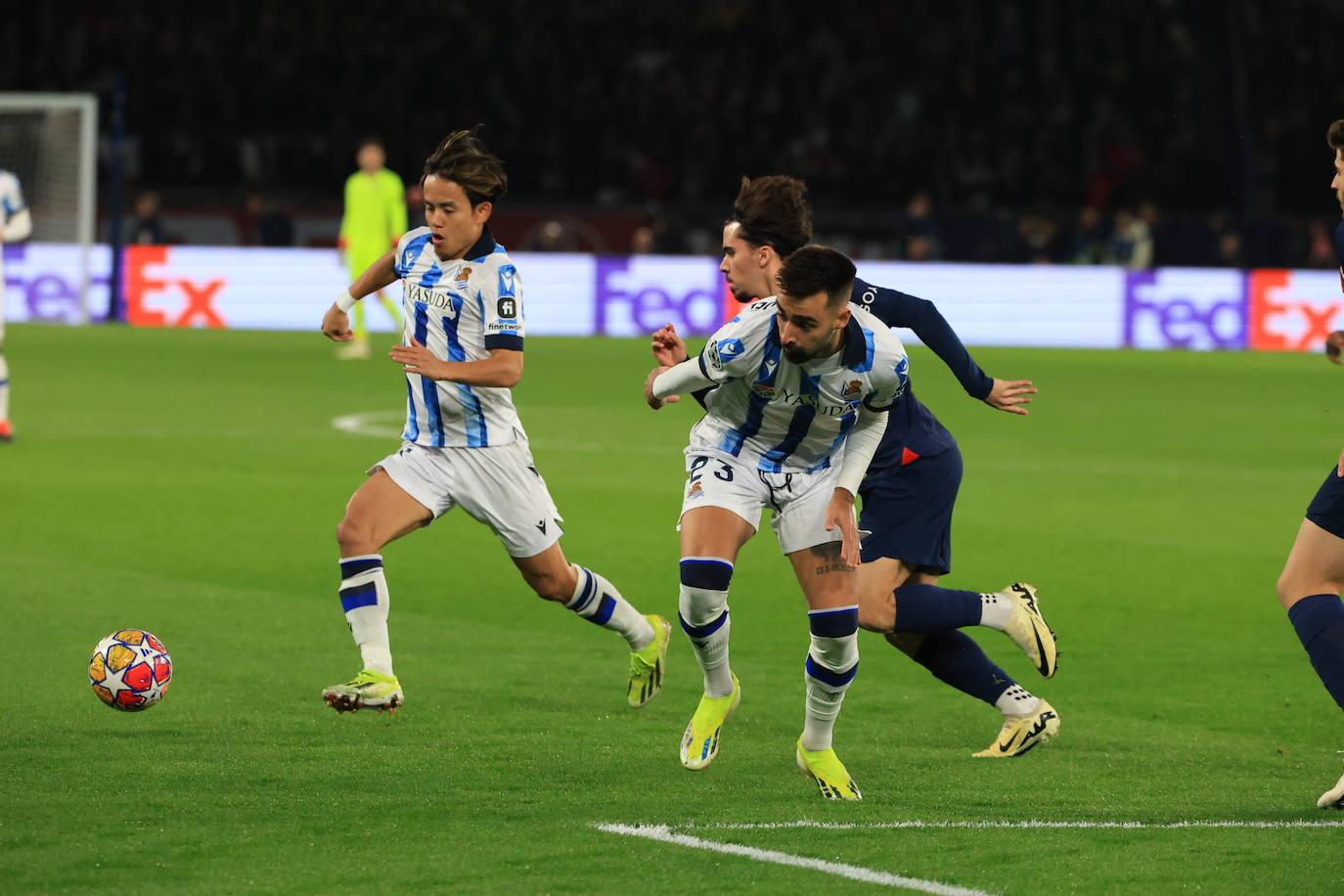 Las mejores imágenes del PSG - Real Sociedad