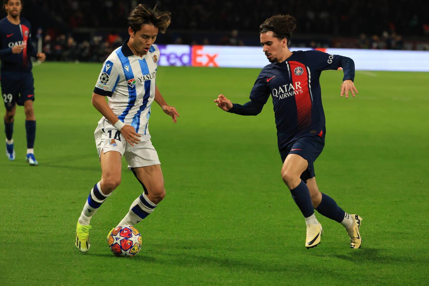 Las mejores imágenes del PSG - Real Sociedad