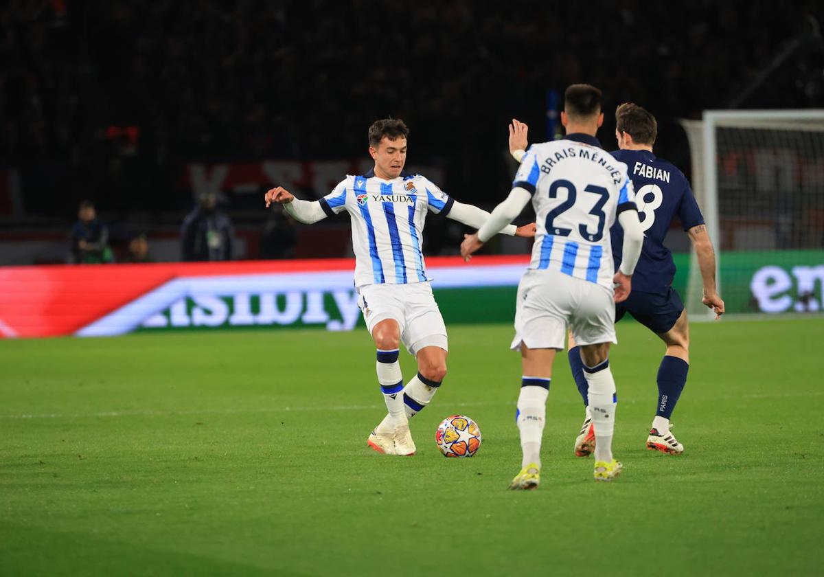 Las mejores imágenes del PSG - Real Sociedad