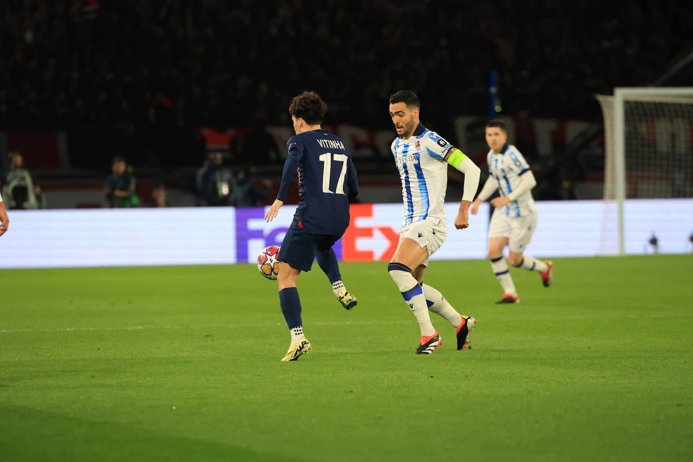 Las mejores imágenes del PSG - Real Sociedad