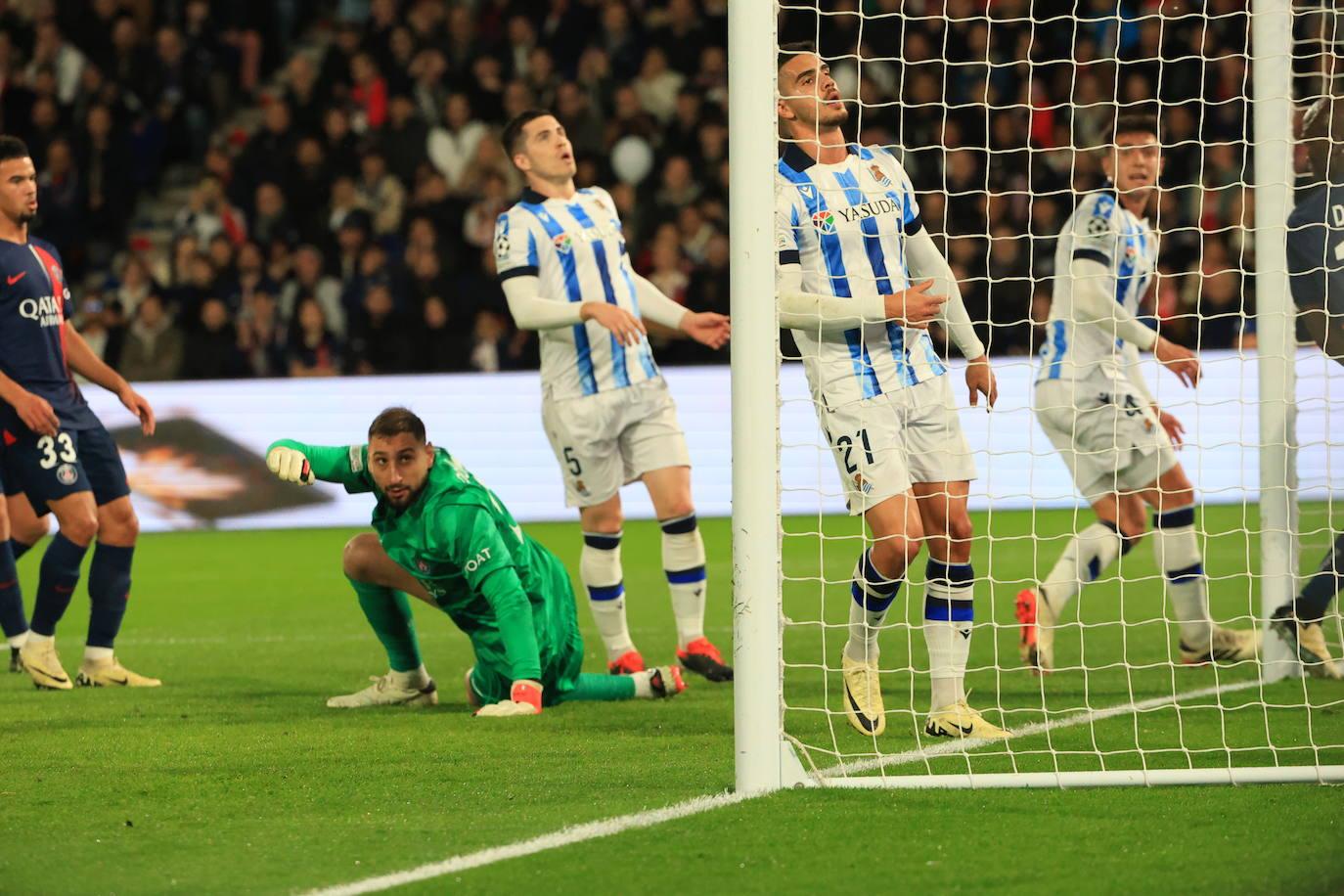 Las mejores imágenes del PSG - Real Sociedad