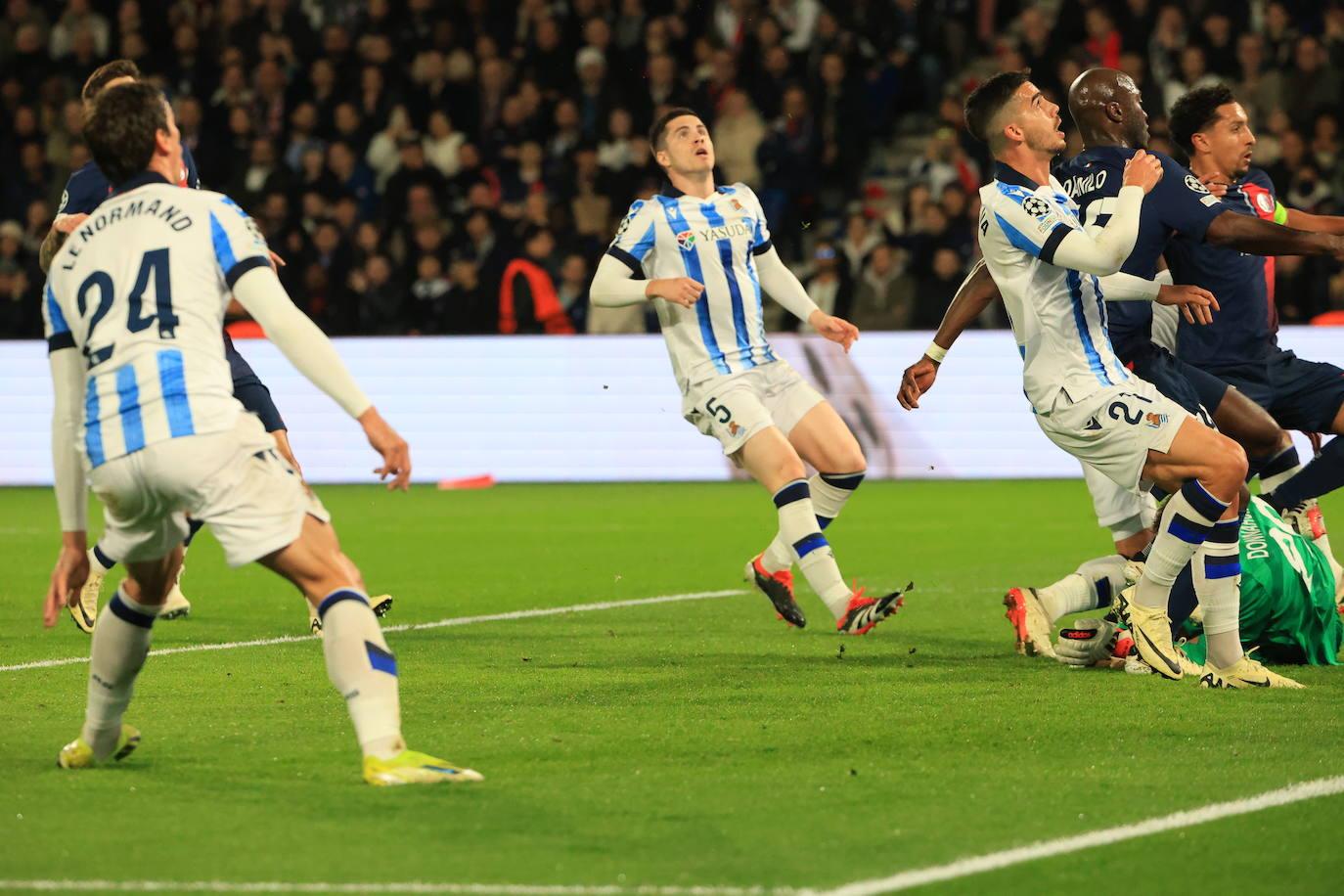 Las mejores imágenes del PSG - Real Sociedad