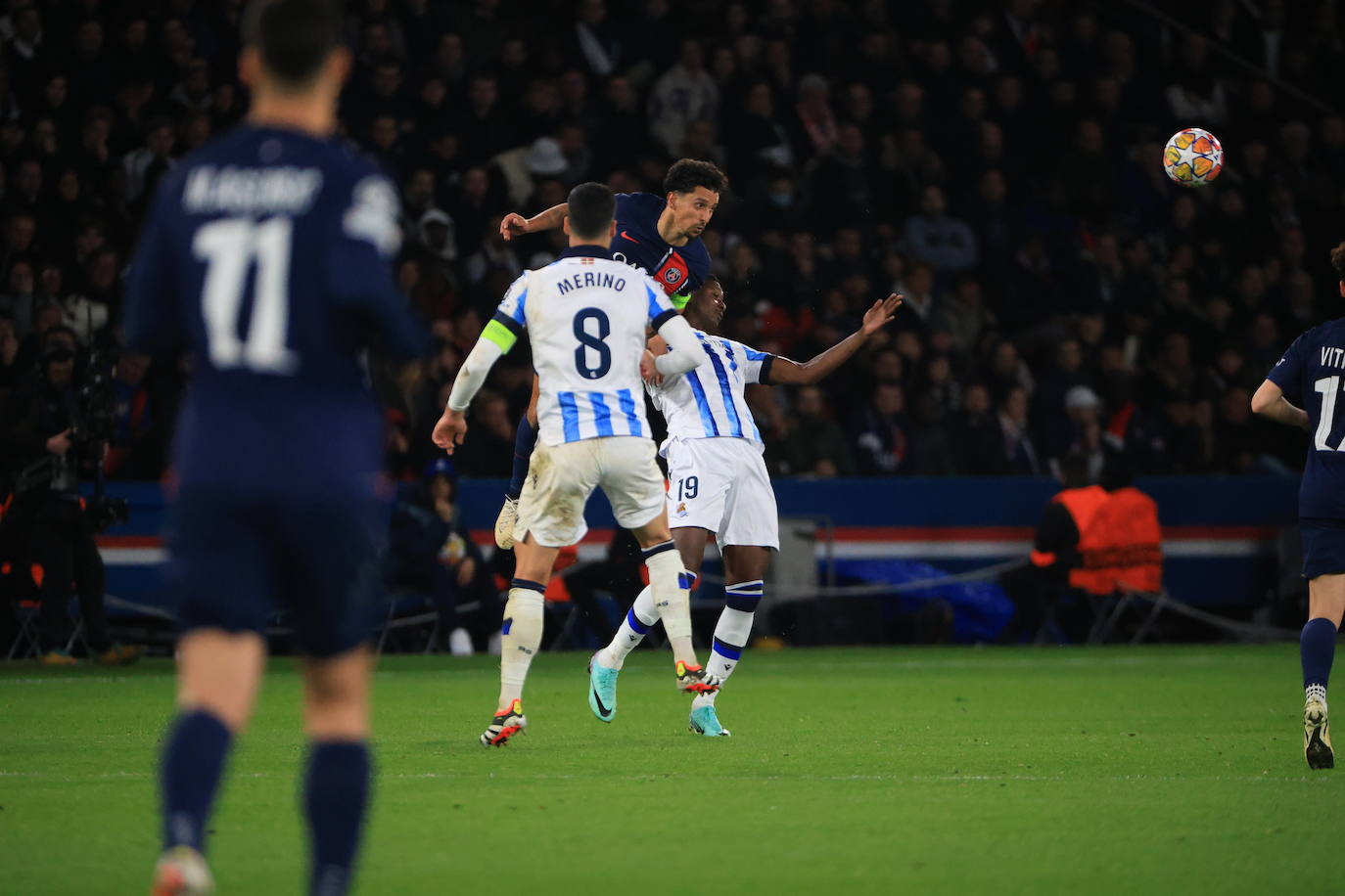 Las mejores imágenes del PSG - Real Sociedad