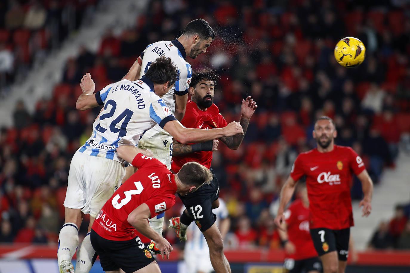 Las mejores imágenes del Mallorca - Real Sociedad