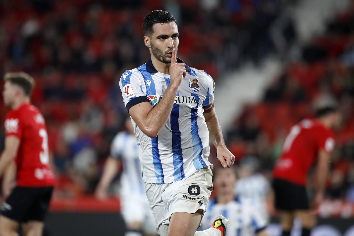 Las mejores imágenes del Mallorca - Real Sociedad