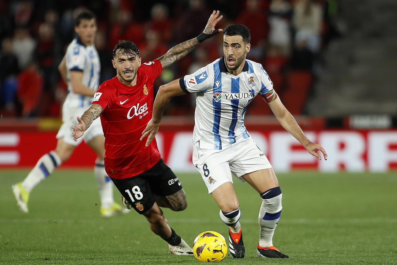 Las mejores imágenes del Mallorca - Real Sociedad