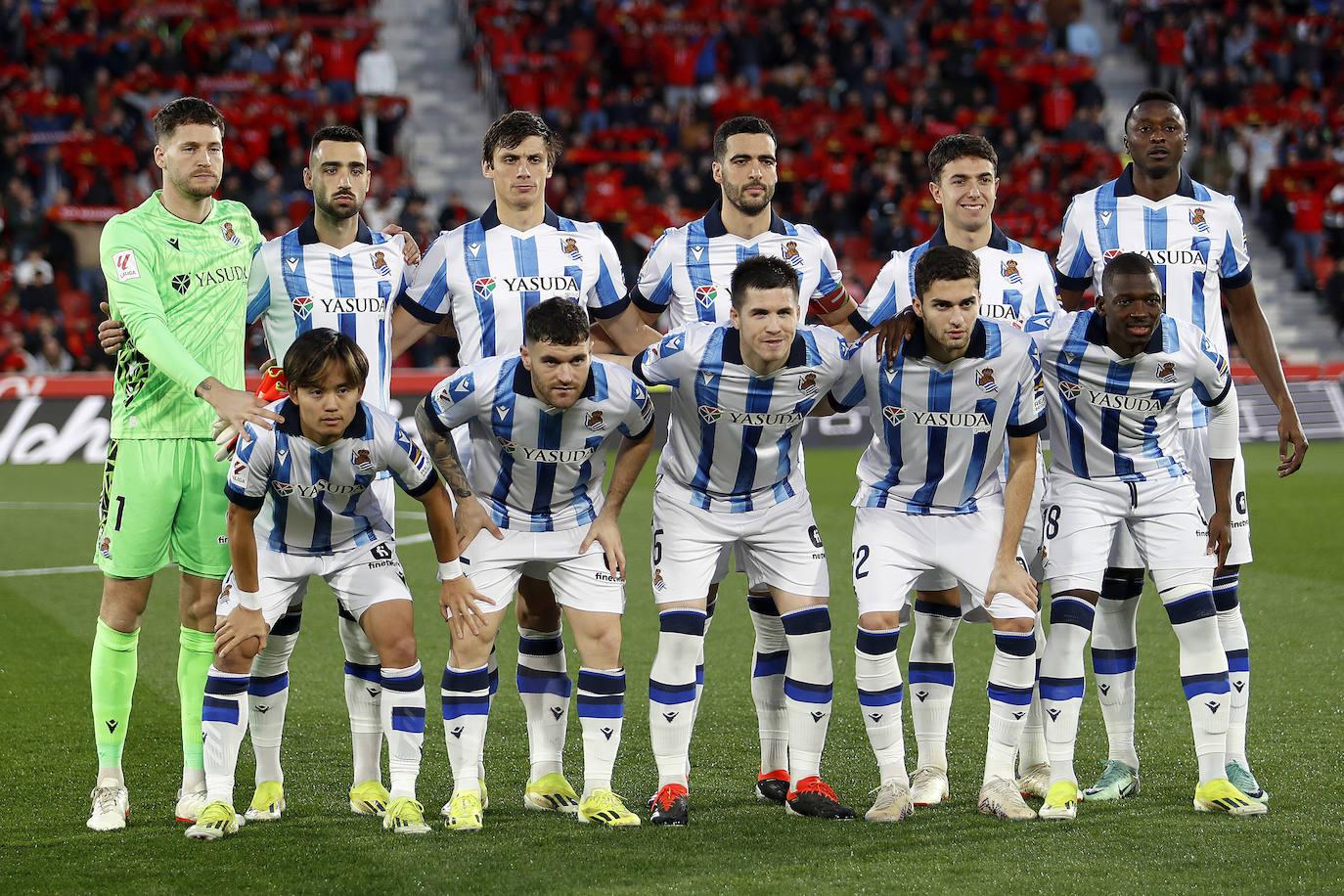 Las mejores imágenes del Mallorca - Real Sociedad