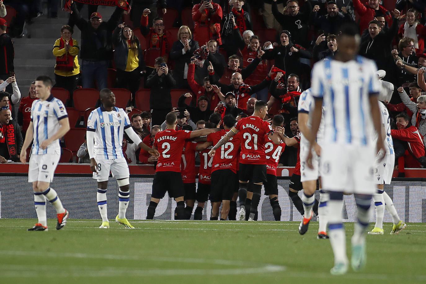 Las mejores imágenes del Mallorca - Real Sociedad