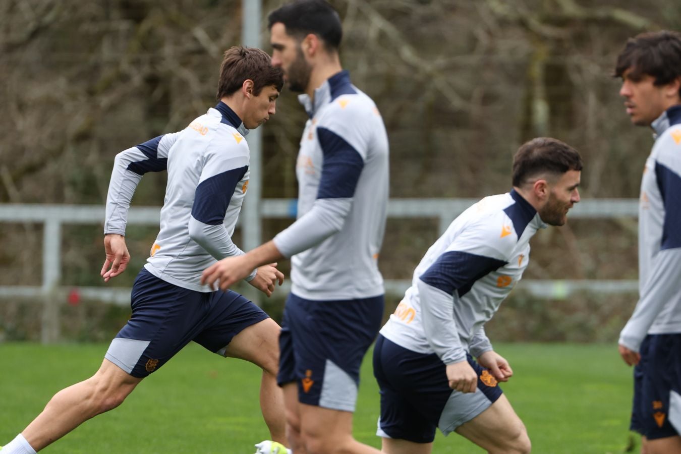 El último entrenamiento de la Real, en imágenes