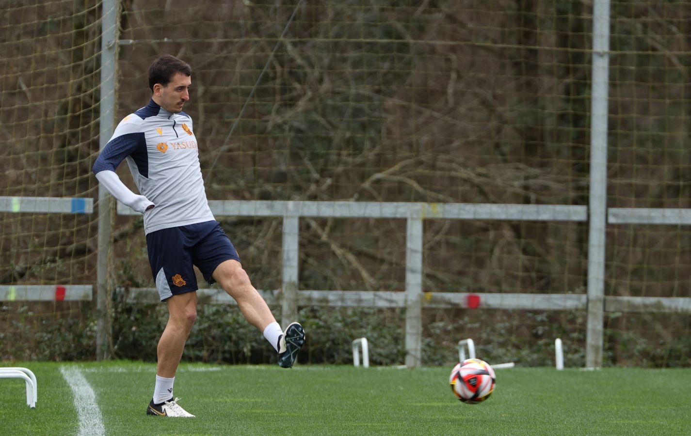 El último entrenamiento de la Real, en imágenes