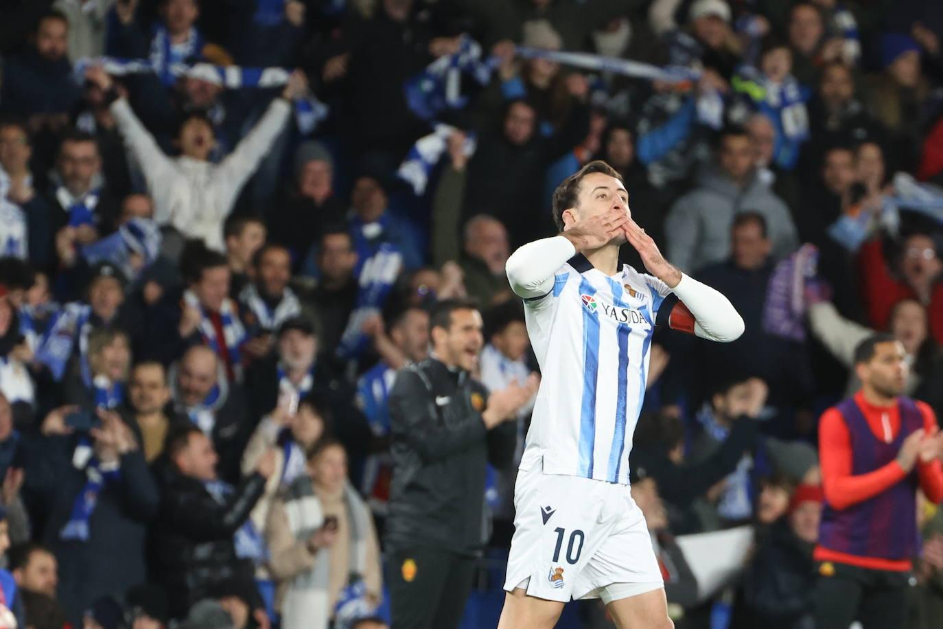 Las mejores imágenes del Real Sociedad - Mallorca