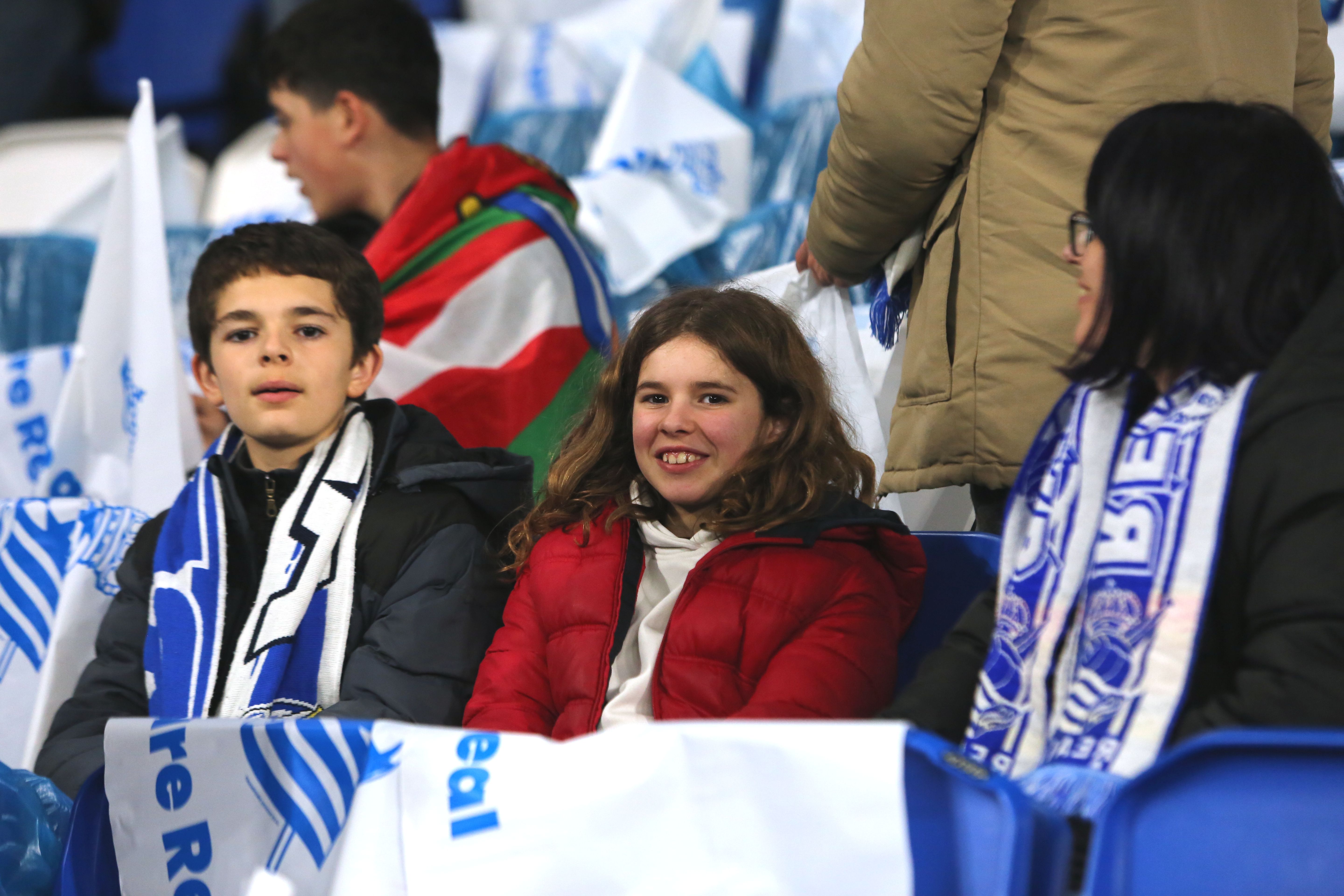 ¿Has estado en el Reale Arena? Búscate en la grada