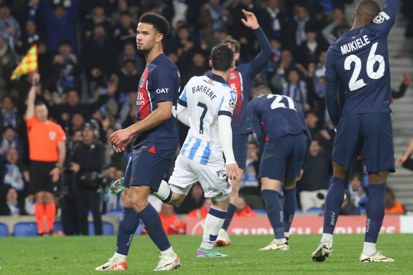 Las mejores imágenes del Real Sociedad - PSG
