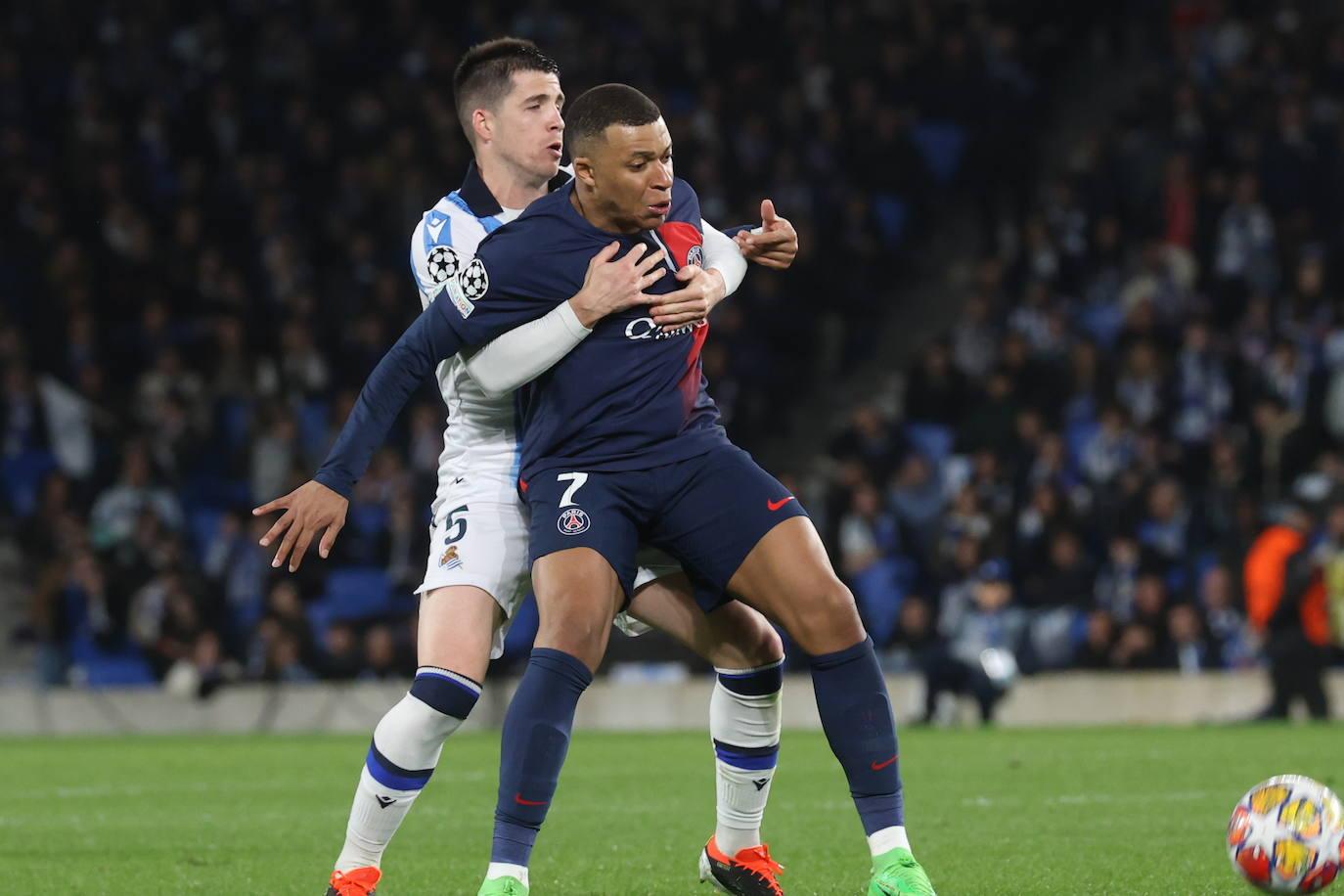 Las mejores imágenes del Real Sociedad - PSG