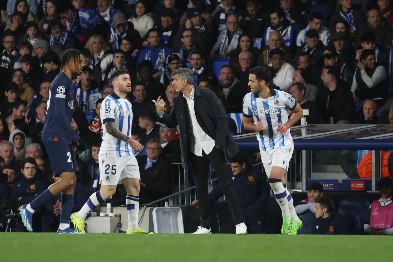 Las mejores imágenes del Real Sociedad - PSG