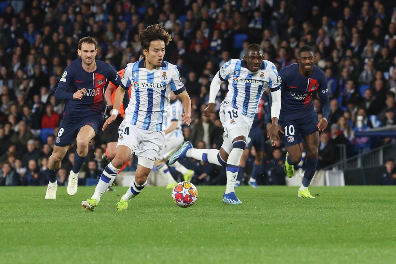 Las mejores imágenes del Real Sociedad - PSG