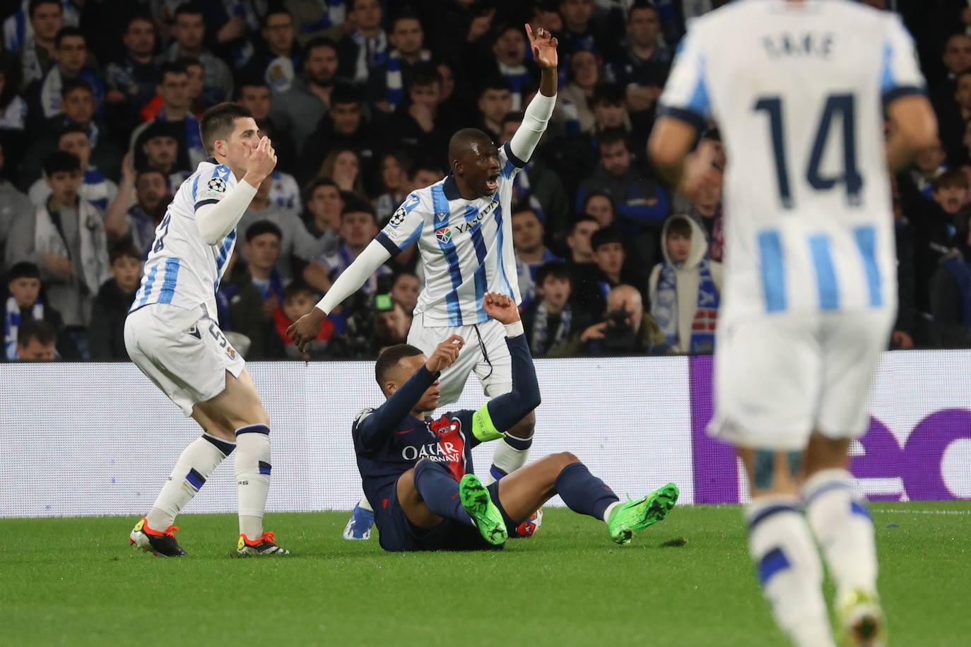 Las mejores imágenes del Real Sociedad - PSG