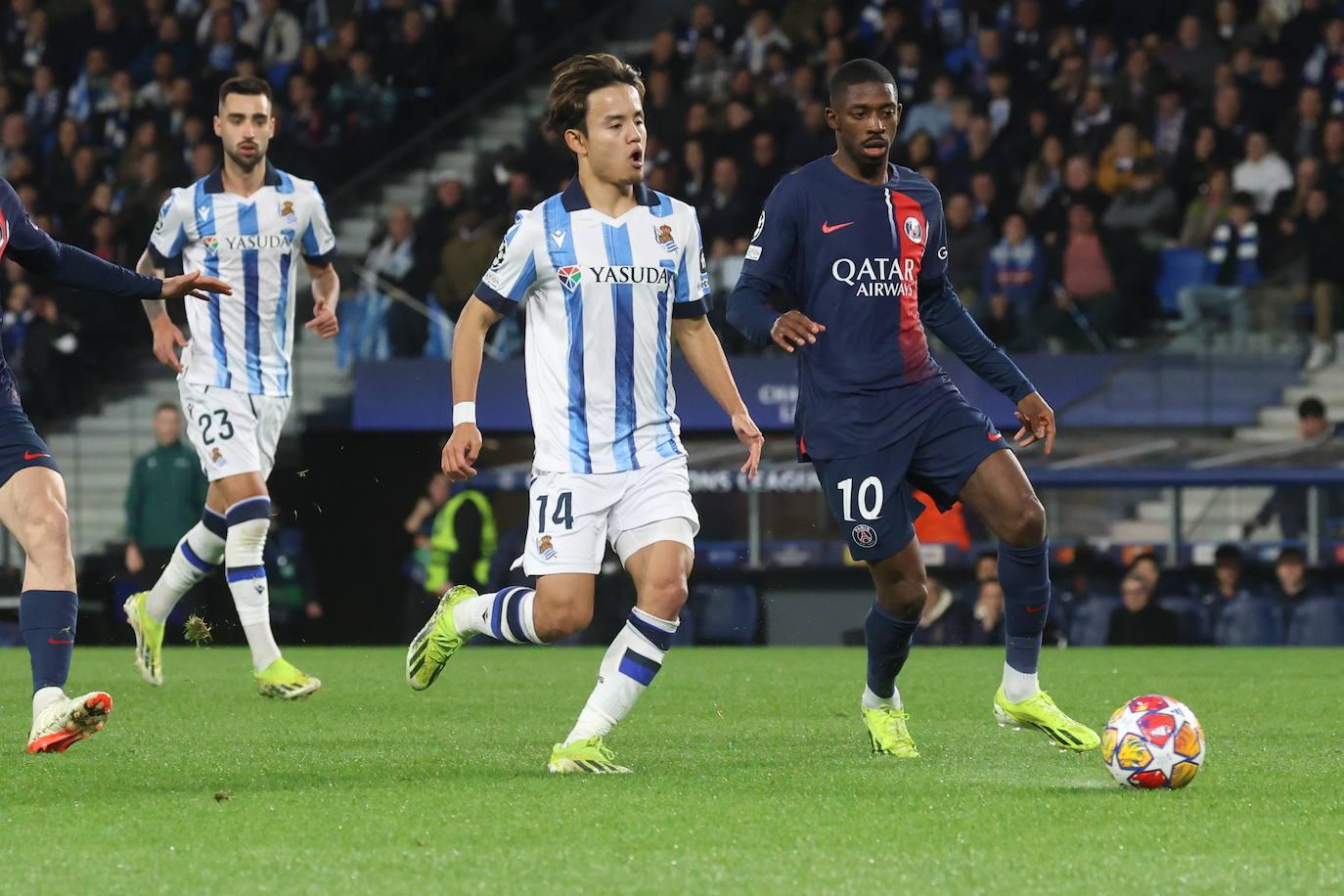 Las mejores imágenes del Real Sociedad - PSG