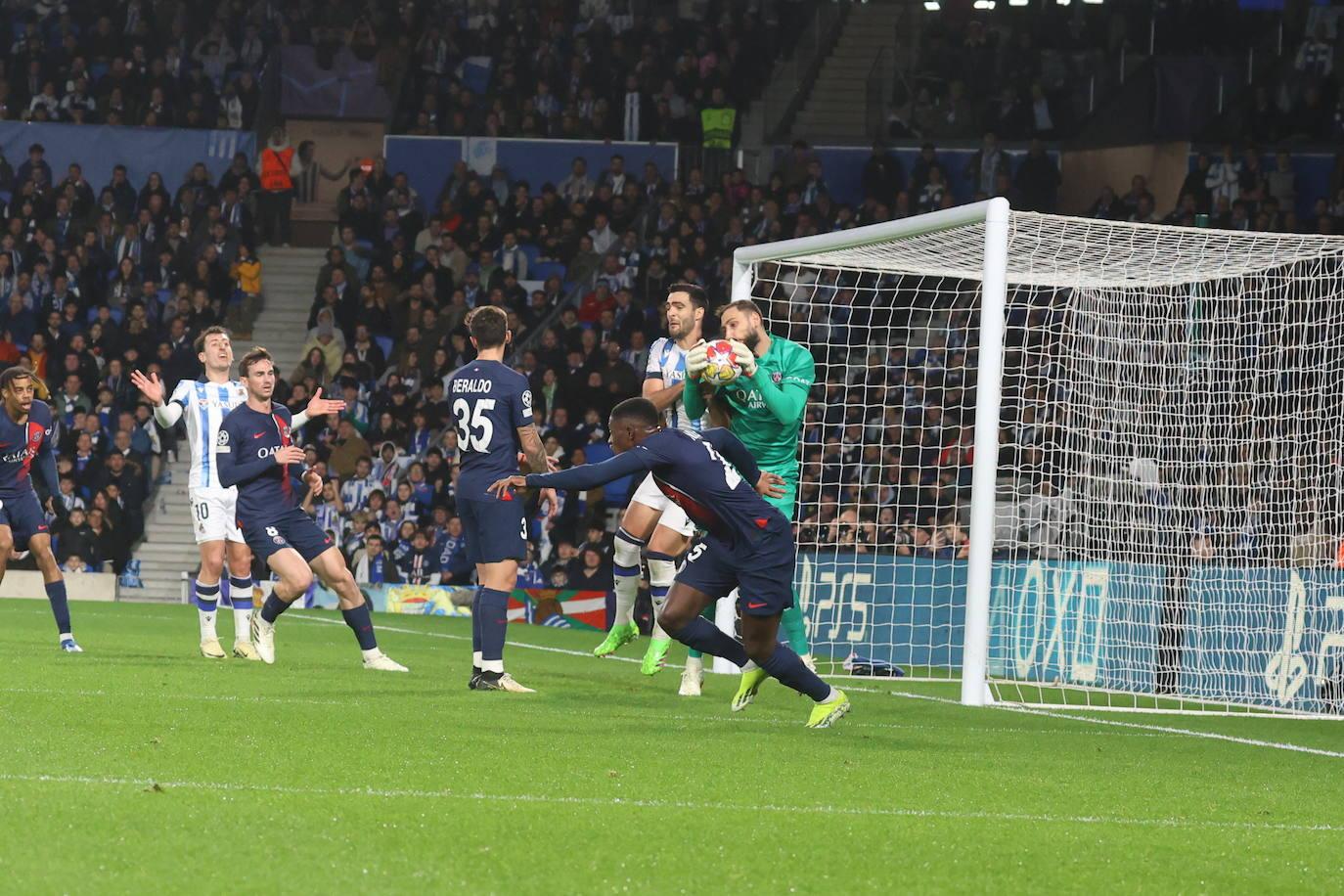 Las mejores imágenes del Real Sociedad - PSG