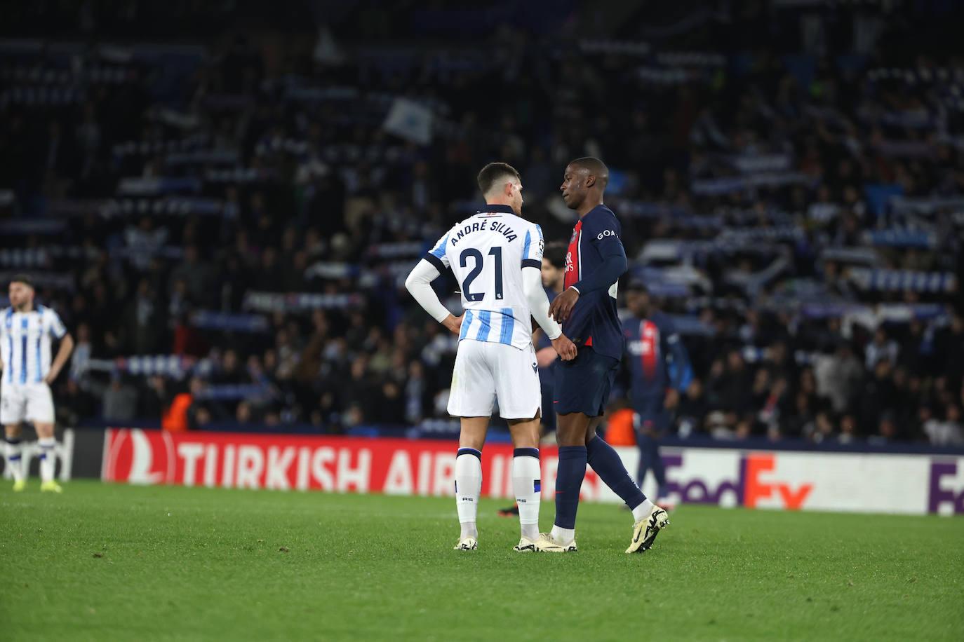 Las mejores imágenes del Real Sociedad - PSG