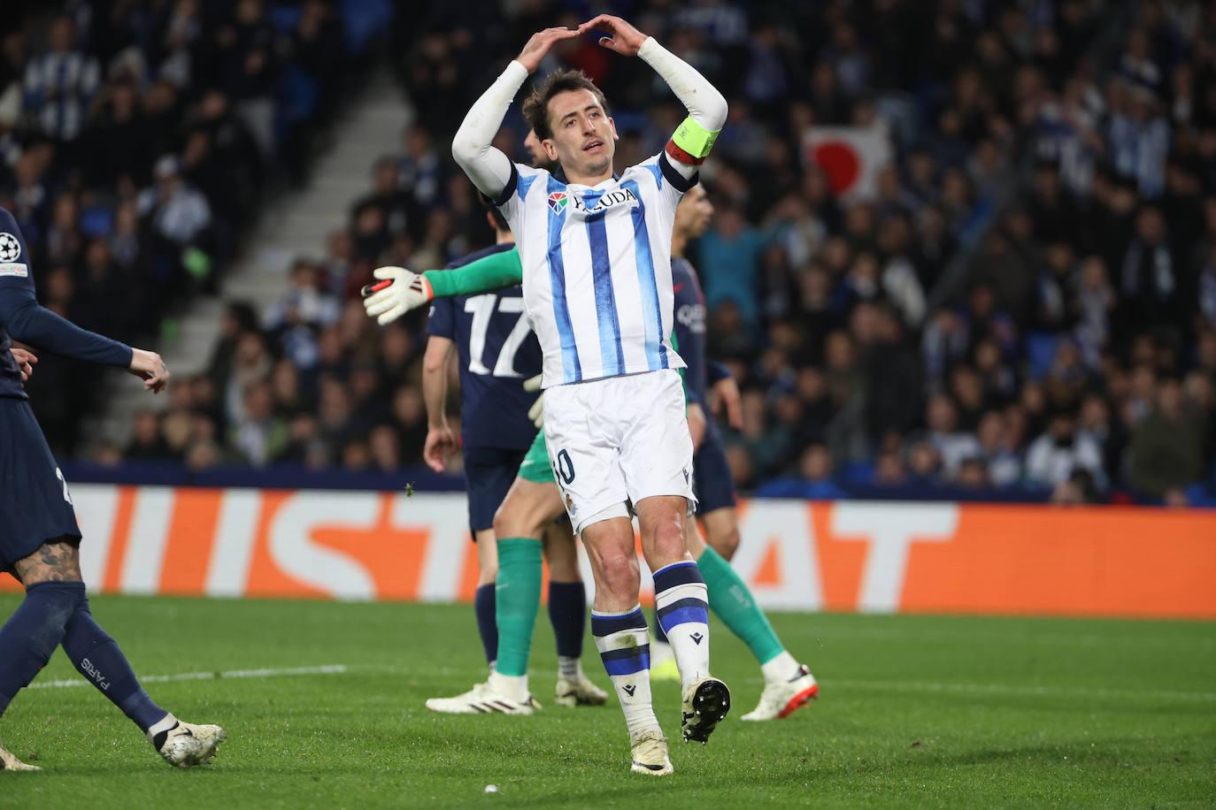 Las mejores imágenes del Real Sociedad - PSG