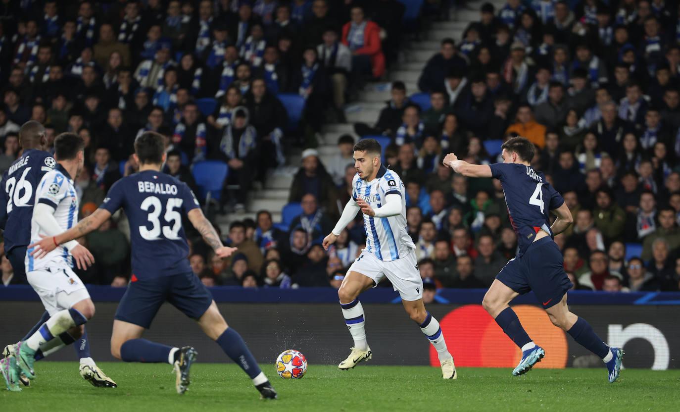Las mejores imágenes del Real Sociedad - PSG