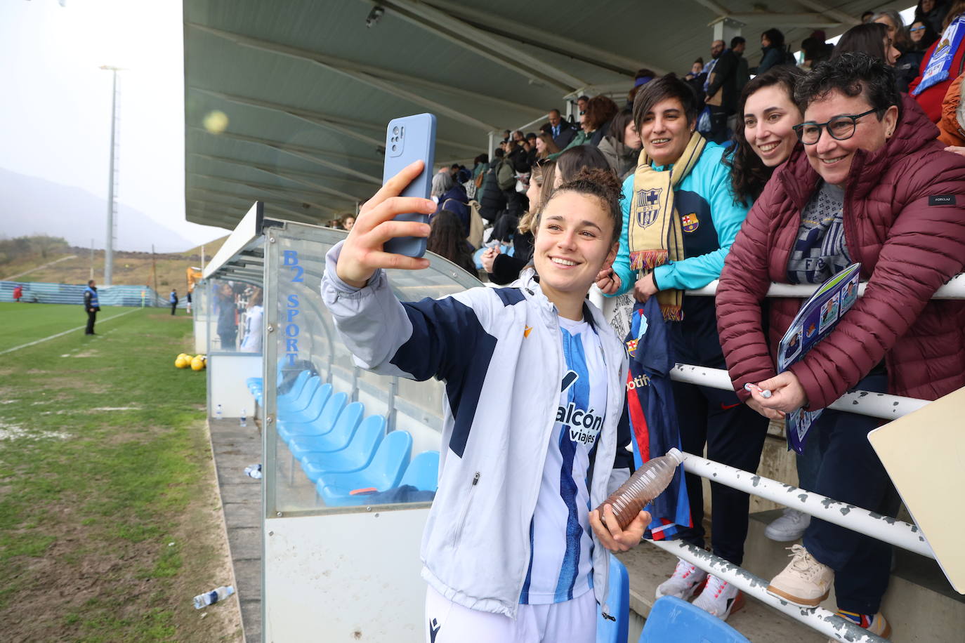 Las mejores imágenes del duelo entre la Real Sociedad y el Barcelona en Zubieta