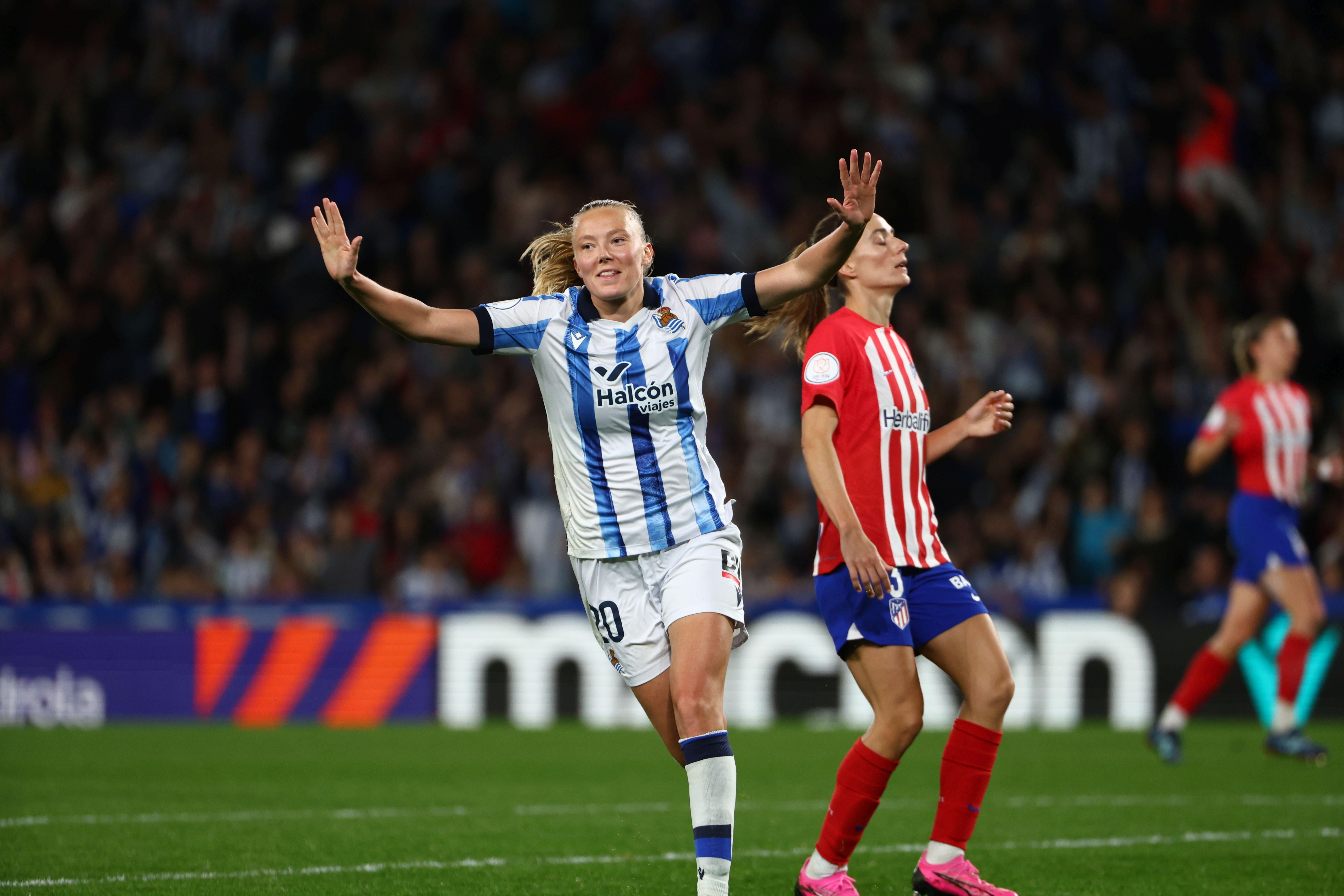 Las mejores imágenes del encuentro entre la Real Sociedad - Atlético de Madrid