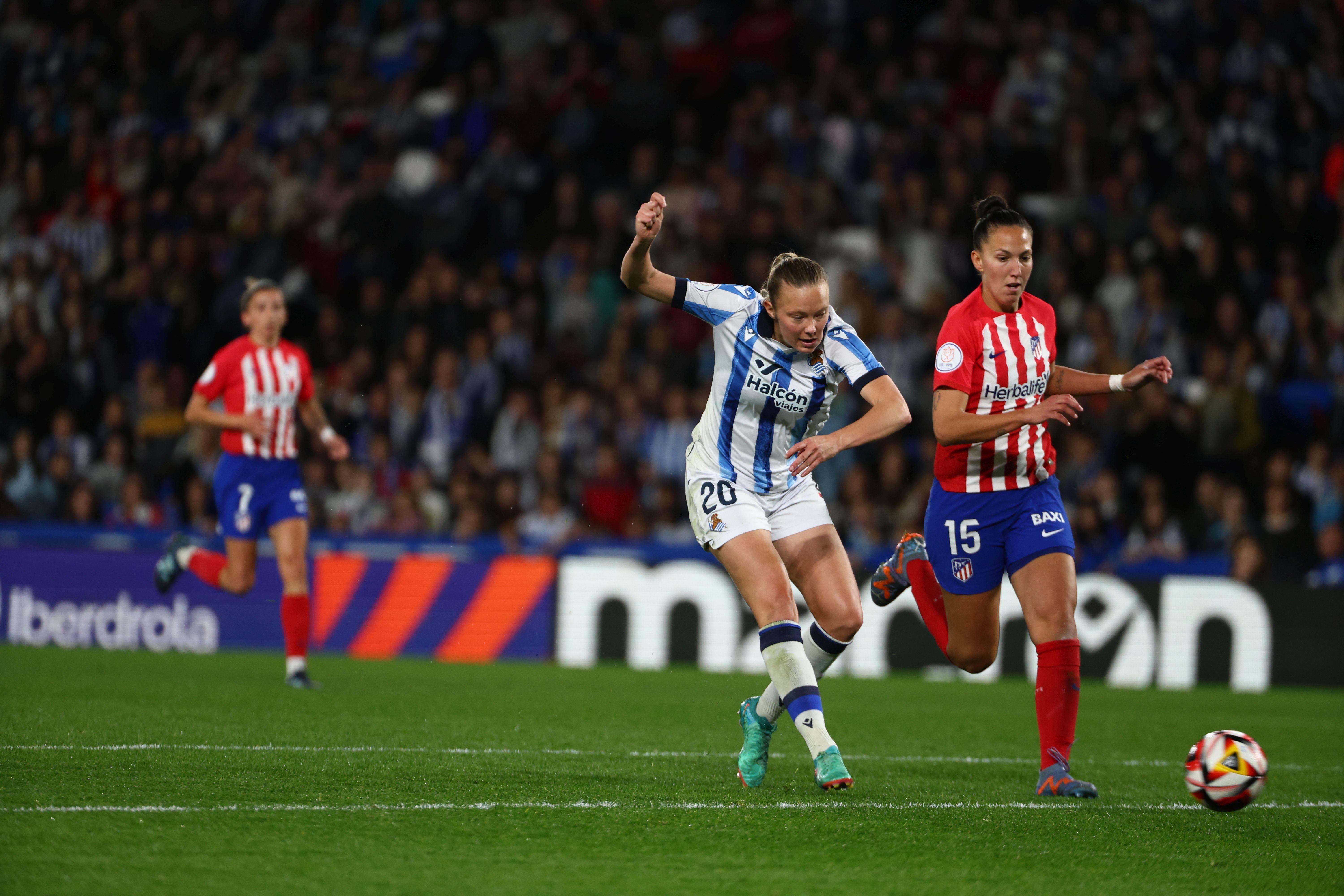 Las mejores imágenes del encuentro entre la Real Sociedad - Atlético de Madrid