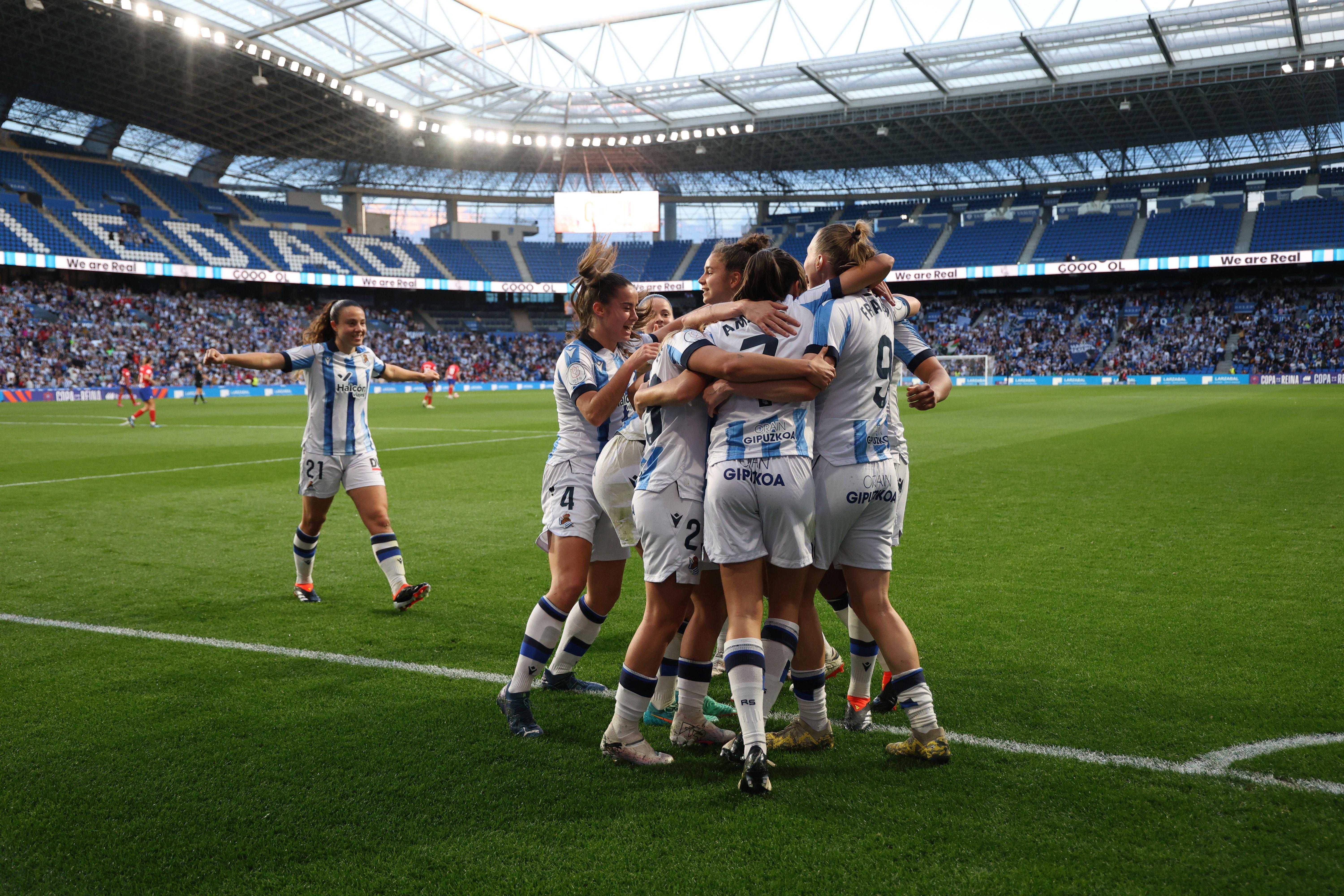 Las mejores imágenes del encuentro entre la Real Sociedad - Atlético de Madrid
