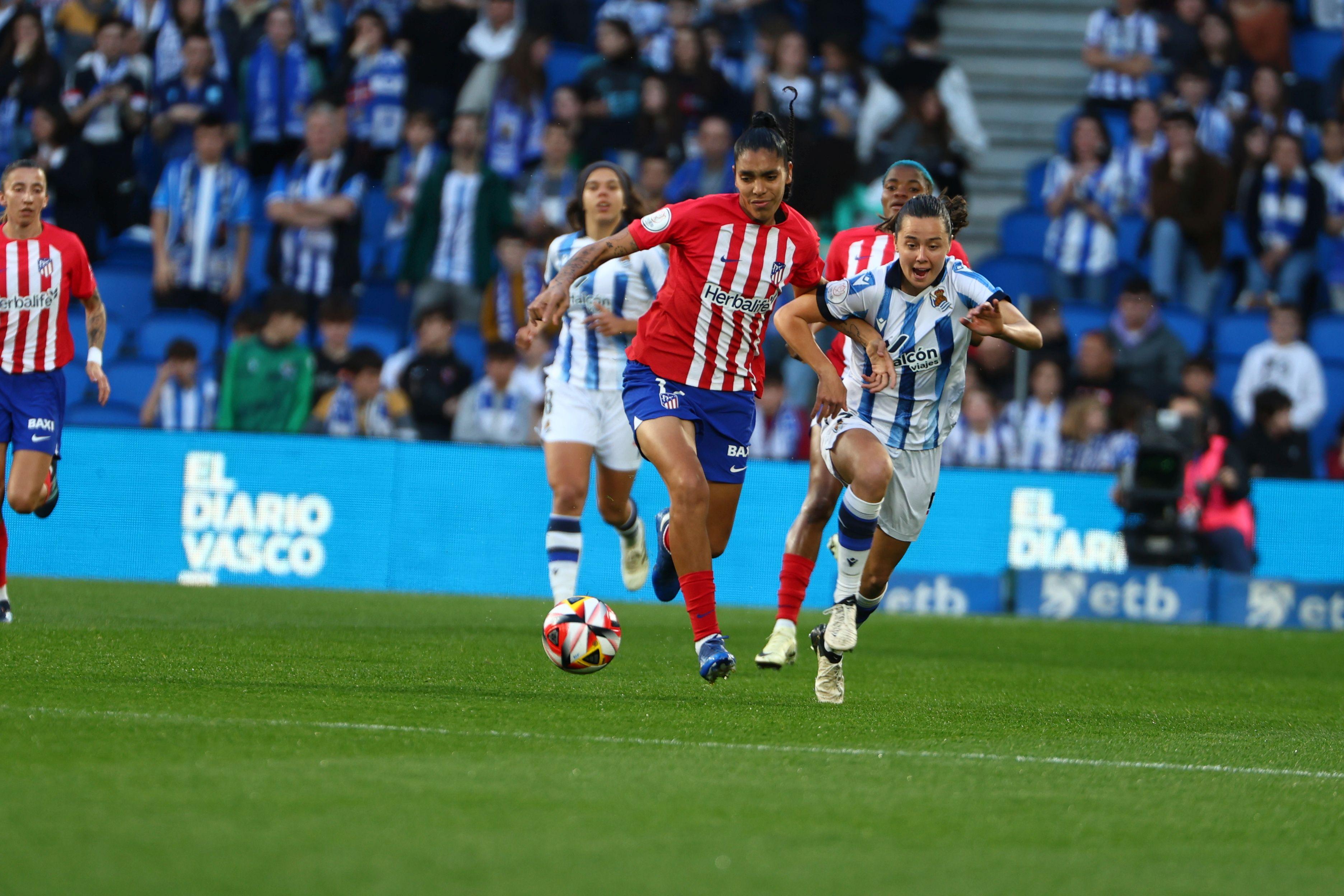 Las mejores imágenes del encuentro entre la Real Sociedad - Atlético de Madrid