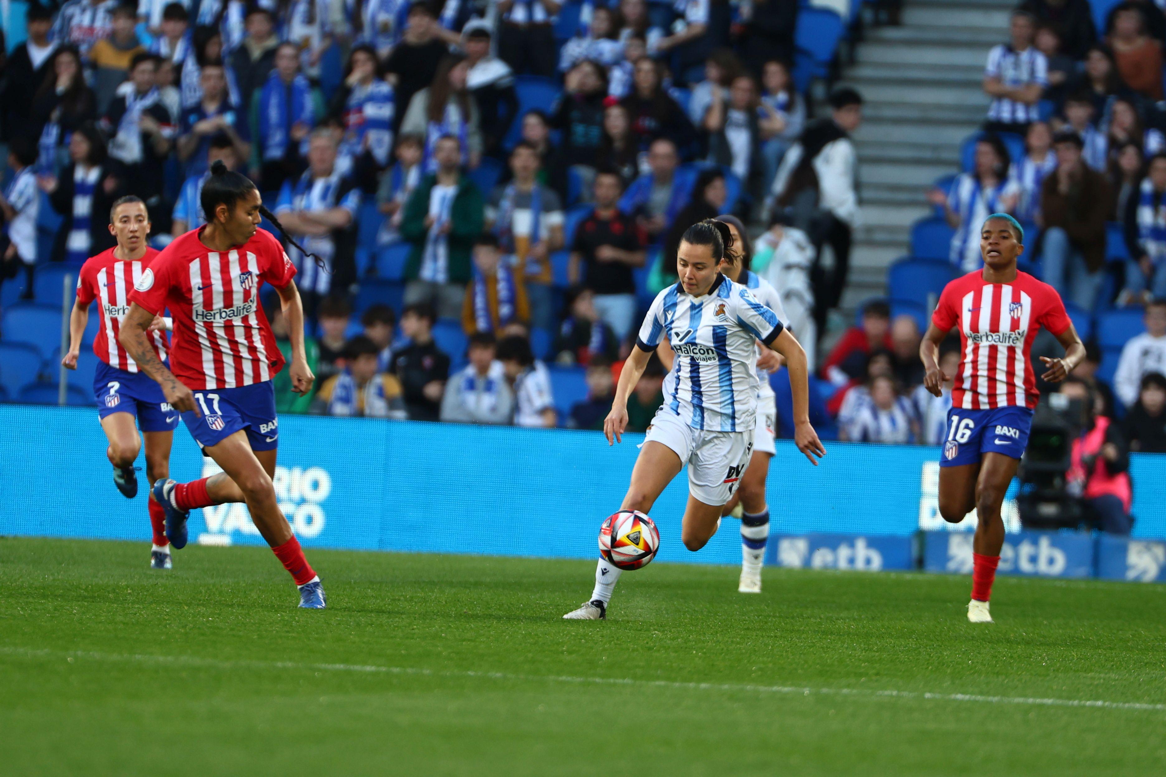Las mejores imágenes del encuentro entre la Real Sociedad - Atlético de Madrid