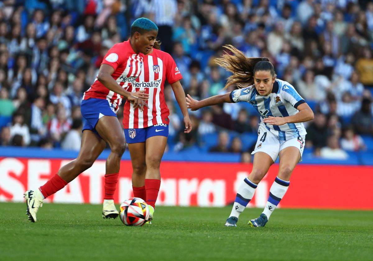 Real Sociedad y Atlético de Madrid buscan el pase a la final de la Copa de la Reina.