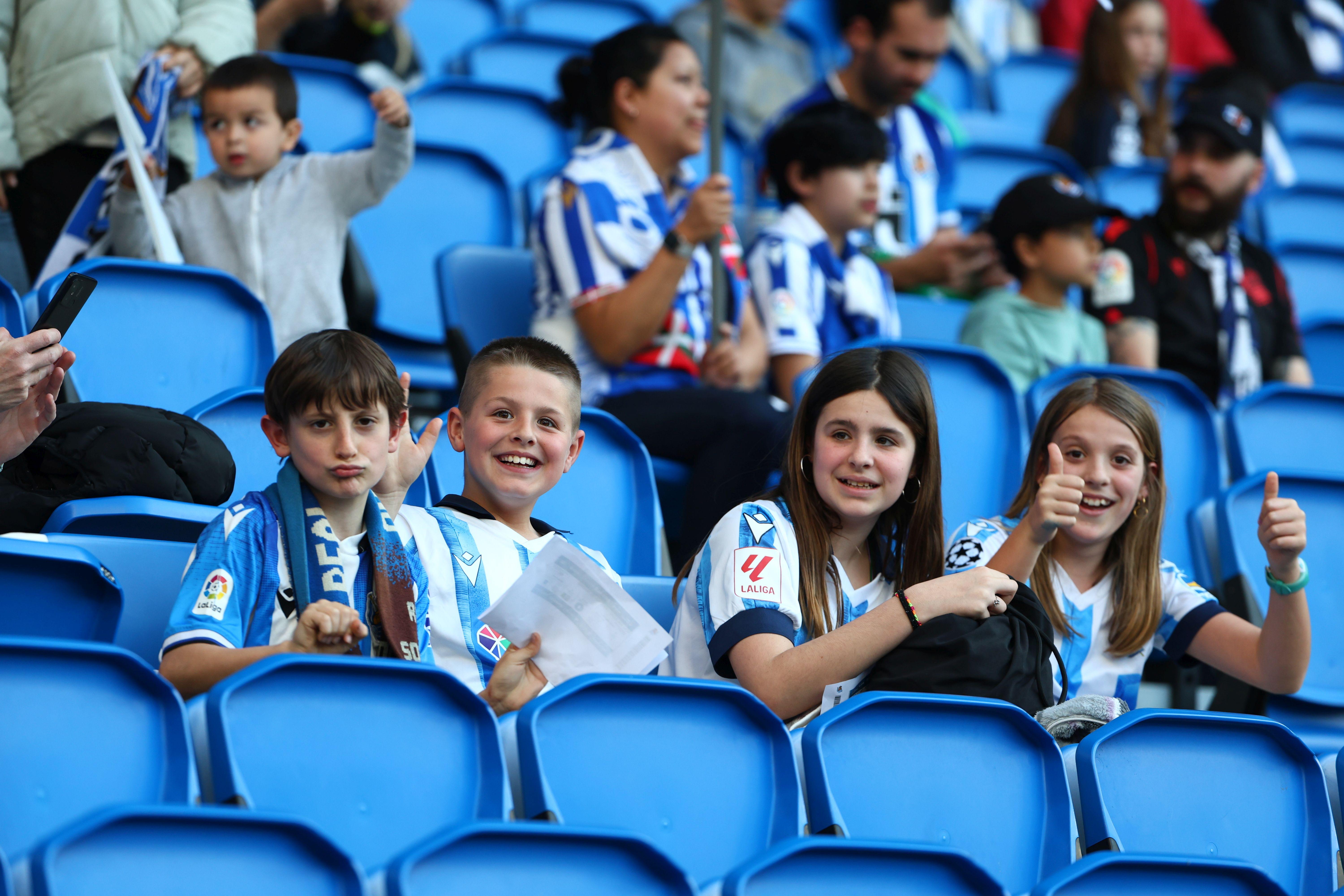 ¿Has estado en el Reale Arena? Búscate en las gradas