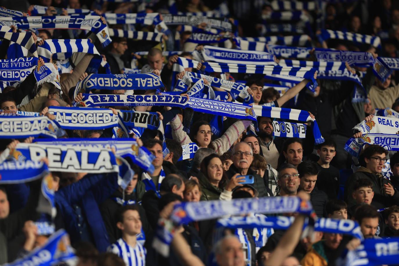 ¿Has estado en el Reale Arena? Búscate en las gradas