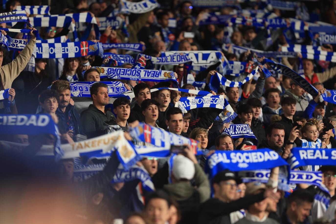 ¿Has estado en el Reale Arena? Búscate en las gradas