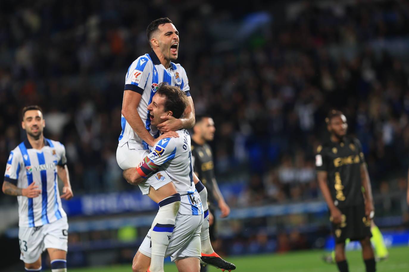 Las mejores imágenes del Real Sociedad - Cádiz