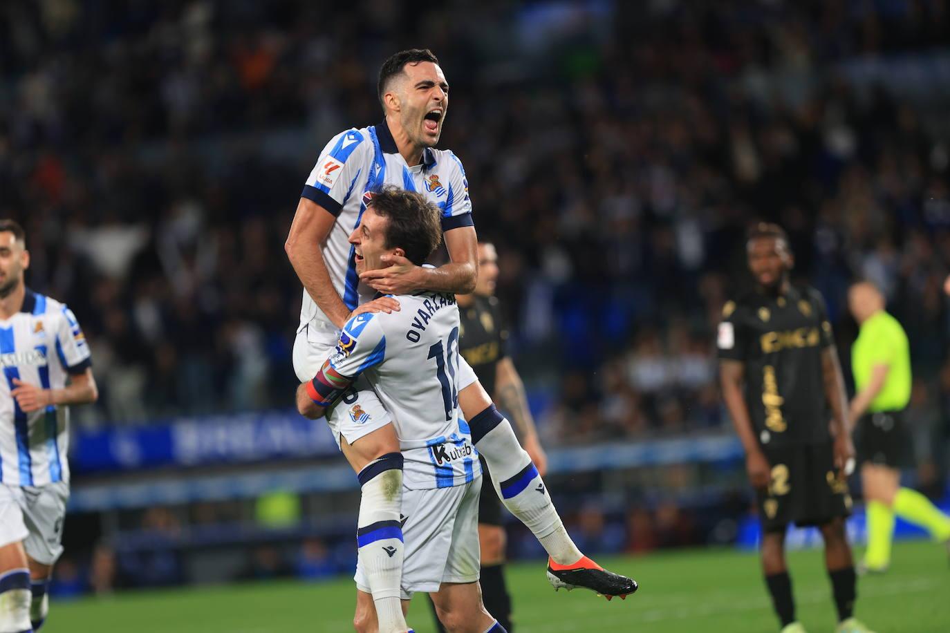 Las mejores imágenes del Real Sociedad - Cádiz