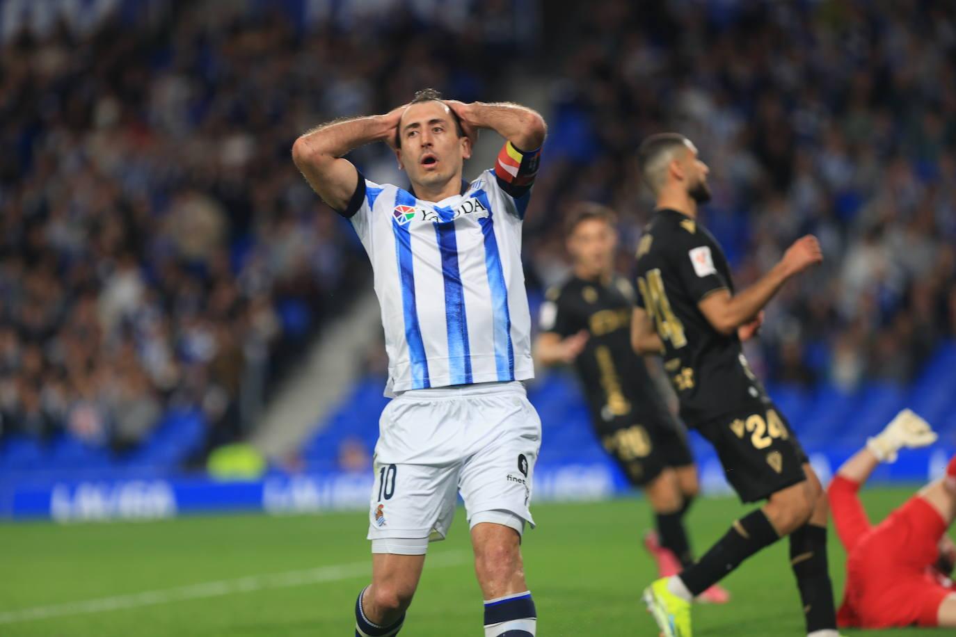 Las mejores imágenes del Real Sociedad - Cádiz