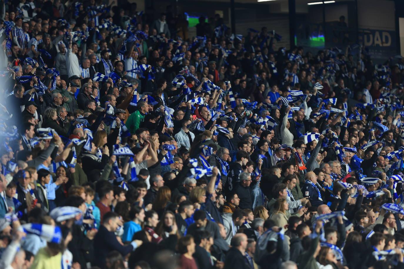 ¿Has estado en el Reale Arena? Búscate en las gradas