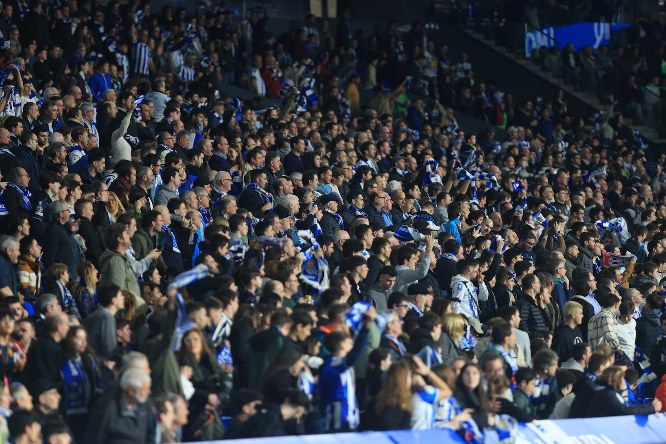 ¿Has estado en el Reale Arena? Búscate en las gradas