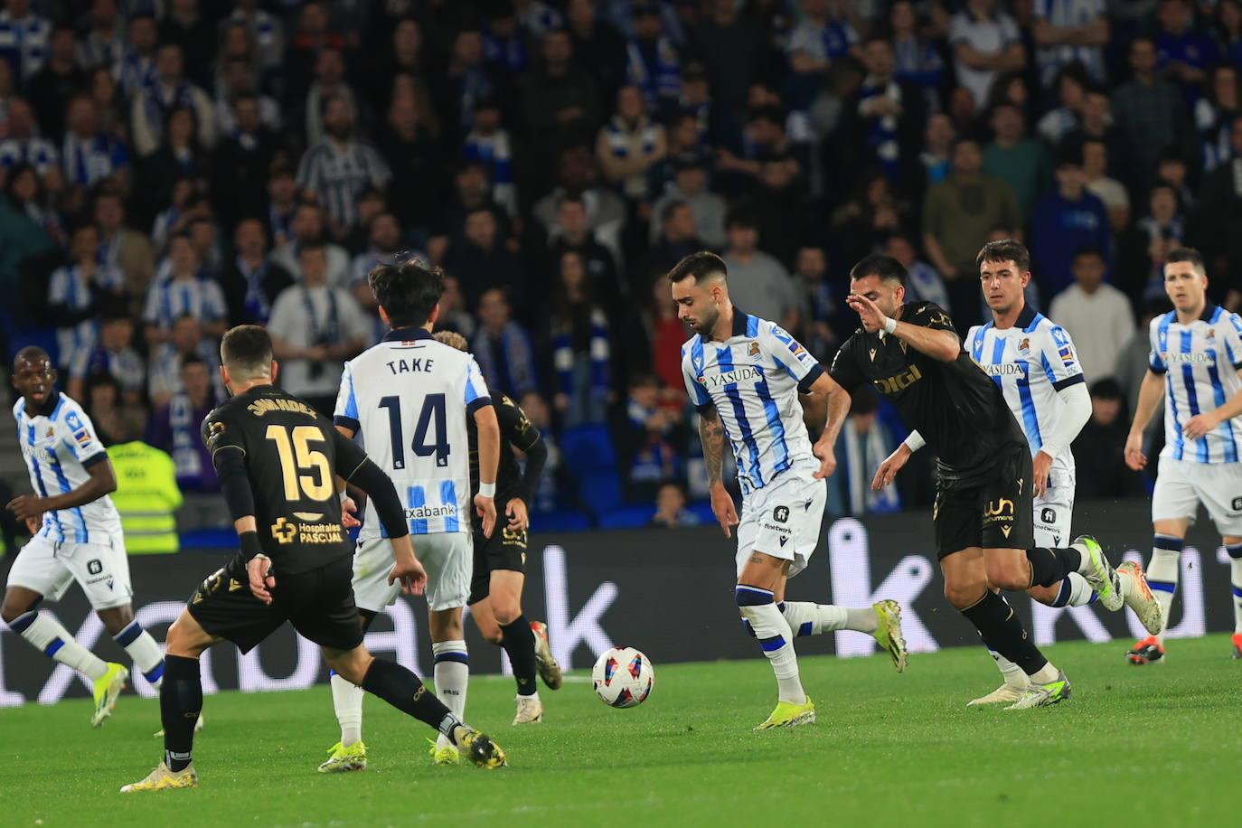Las mejores imágenes del Real Sociedad - Cádiz