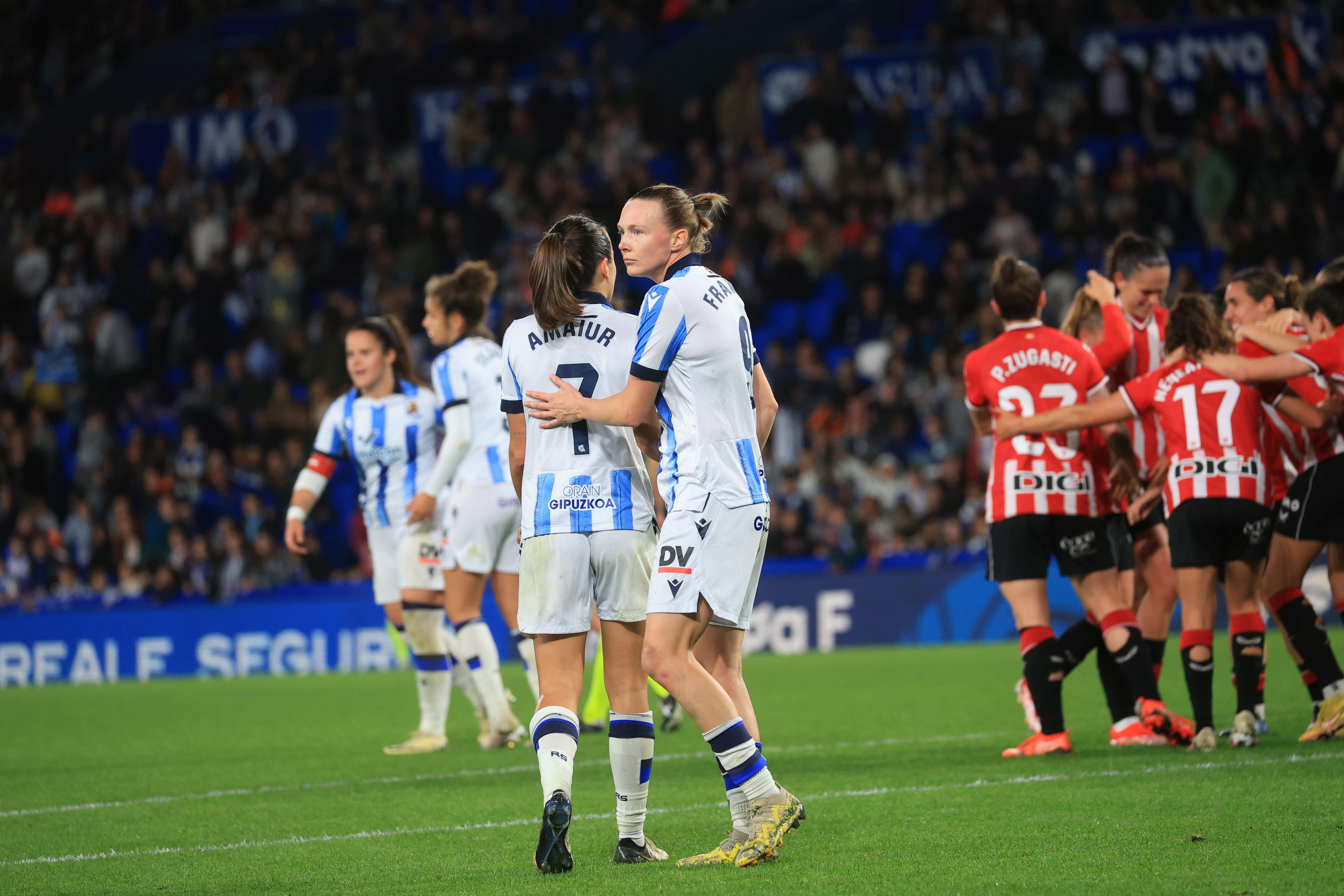 Las mejores imágenes del derbi vasco