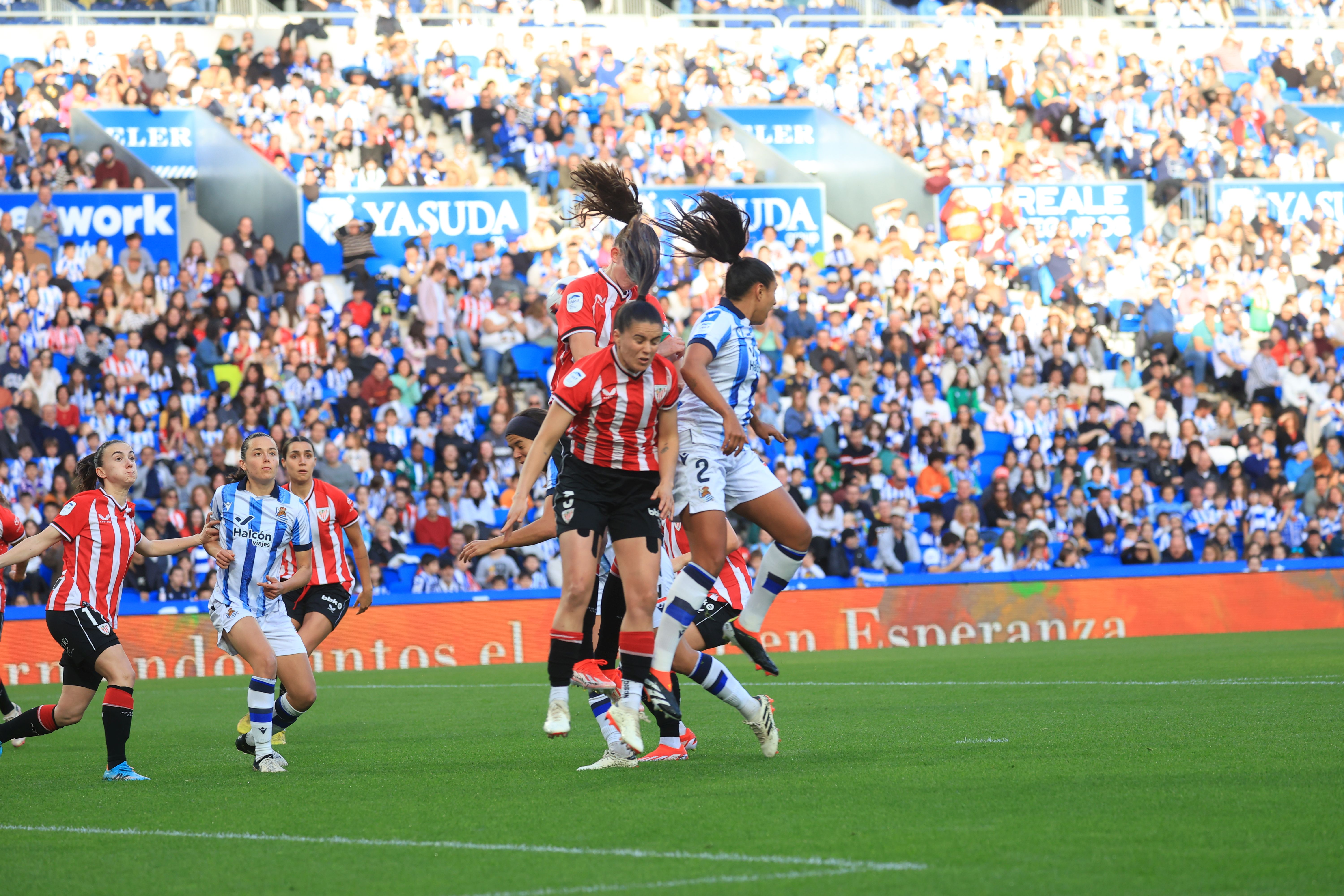 Las mejores imágenes del derbi vasco