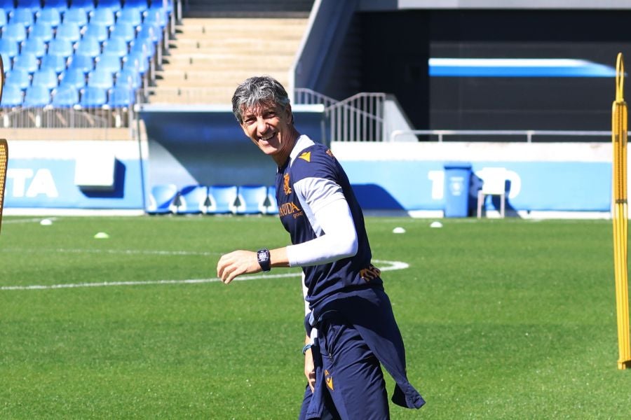 Alegría en el césped de Zubieta