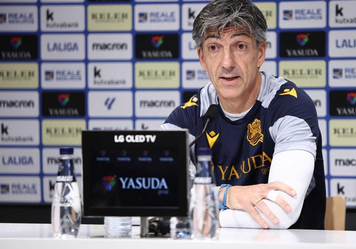 Imanol: «Europa puede ser Champions, Europa League o Conference»