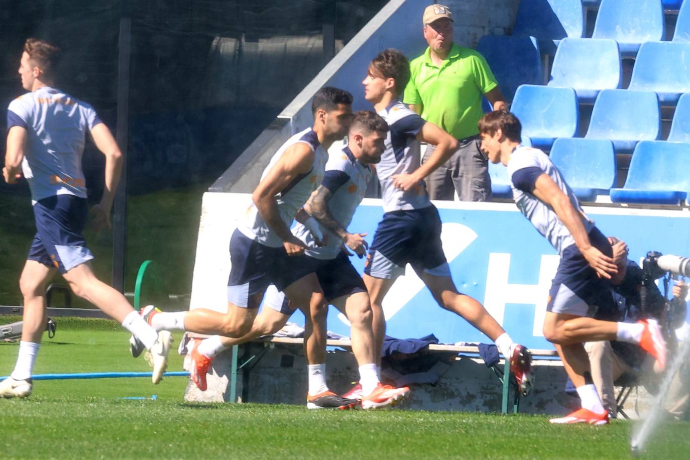 La Real se ejercita en Zubieta