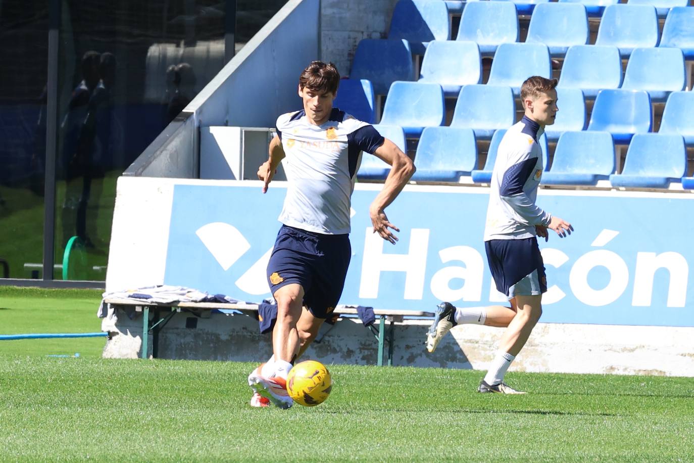 La Real se ejercita en Zubieta