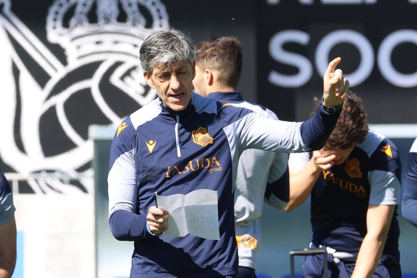 La Real se ejercita en Zubieta