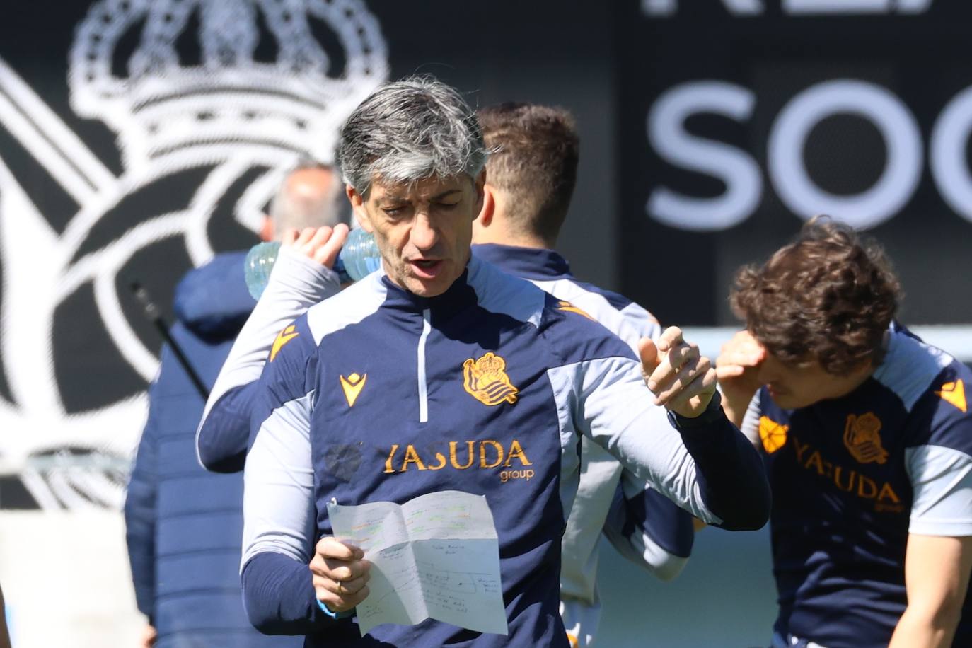 La Real se ejercita en Zubieta